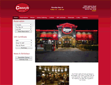 Tablet Screenshot of caseysottawa.com